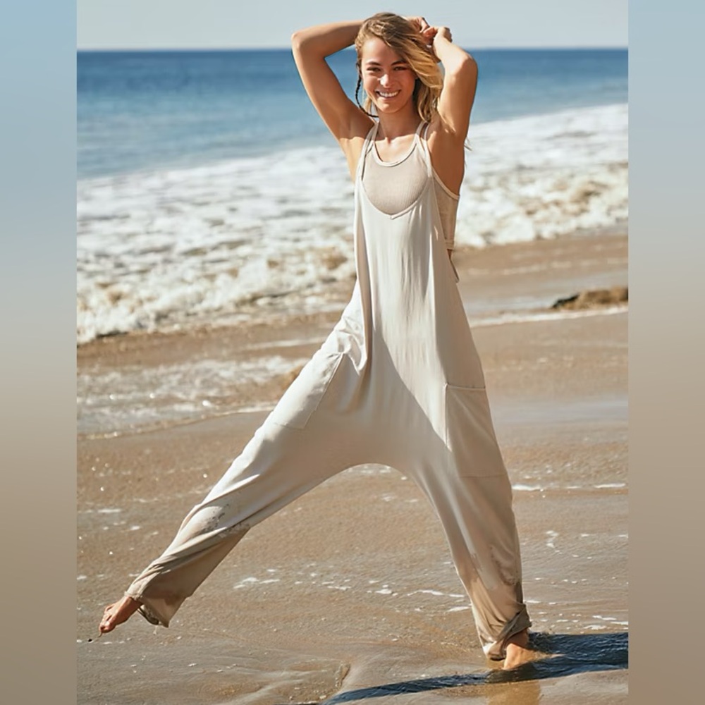 Free People Hot Shot Jumpsuit